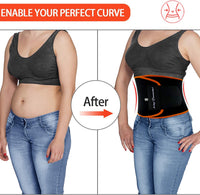 Waist Trainer for Men Women Belly Fat, Sweat Belt Band