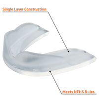 , EZ Sport Multi-Sport Mouthguard, Adult, Clear