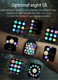 2026 New Men Smart Watch 2.01 Inch HD Screen Bluetooth Call Health Fitness Tracker Multi Sport Mode Smartwatch for Android IOS